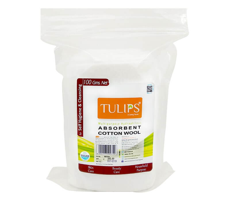 Absorbent Cotton Roll Price by Leading Cotton Roll Manufacturer Tulips